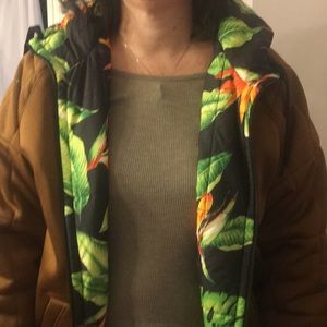 North face reversible jacket